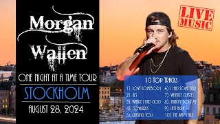 Morgan Wallen  Stockholm Concert 10 Songs 20240828 [upl. by Drofiar329]