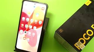 POCO F6 5G show internet speed  how to enable internet connection icon POCO F6 [upl. by Holihs]