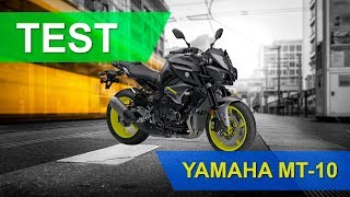 Moto  Test CZSK  Yamaha MT10 [upl. by Henryk363]