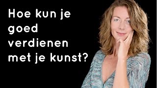 Hoe kun je goed verdienen met je kunst Expert Talk van Veronique Asselman [upl. by Keung517]