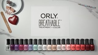 New At Sally Beauty — ORLY Breathable Treatment  Color [upl. by Acnairb]