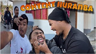 CONTENT HURANBA  comedyvideo [upl. by Yedsnil]