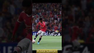 Marcus Rashford scores great goal to make it 11 vs Inter Milan trending shorts fifa22 [upl. by Paulita]