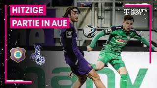 FC Erzgebirge Aue  MSV Duisburg Highlights mit LiveKommentar  3 Liga  MAGENTA SPORT [upl. by Julissa596]