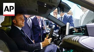 Paris Motor Show opens as EV trade war brews between the EU and China [upl. by Glassman]