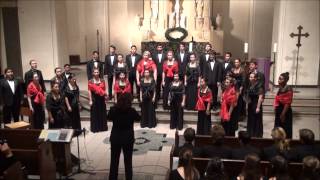 Saint Marys College Chamber Singers Domine labia mea aperies Orlando di Lasso [upl. by Oremo]