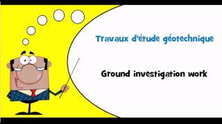 VOCABULAIRE FRANCAIS ANGLAIS  Thème  Travaux de construction [upl. by Keely]