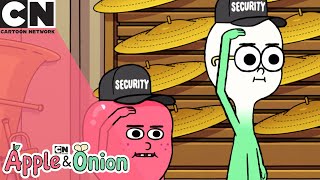 Apple and Onion  The Music Store  Cartoon Network UK 🇬🇧 [upl. by Arracot]