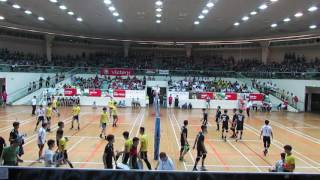 2016 A Div Boys Nat Final VJC vs NYJC 32 5th set 157 [upl. by Bonnice]