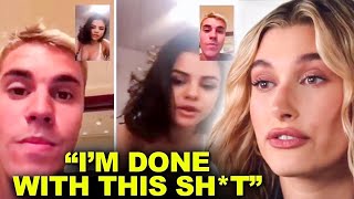 Hailey Bieber Furiously Reacts To Leaked Video Call Of Justin And Selena [upl. by Forrer838]