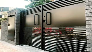 Top 100 Modern Gate Design Ideas 2024  Main Gates For Home Garden  House Exterior Design Ideas [upl. by Adnorahs]