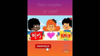 Música infantil gospel animação 3palavrinhas igreja louvor viral Shorts pororo [upl. by Low]