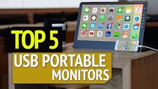 The Best Portable Monitors For Laptops  Second Screen Via USB [upl. by Breban]