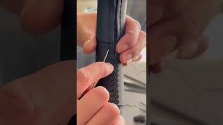 Craft Your Own Leather Cover bmw steering sewing [upl. by Berlauda]