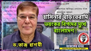 হাসিনার ‘ঘাড় তেরামি’ ভয়ংকর বিপদের মুখে বাংলাদেশ ড তাজ হাশমীর বিশ্লেষণ [upl. by Kermit323]