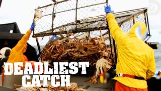 Wrapping Up King Crab Season  Deadliest Catch  Discovery [upl. by Akin]