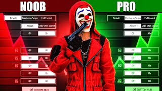 Free Fire Control Settings  Free Fire Pro Settings 2024 Sensitivity  Khuni Gamers [upl. by Rhianna]