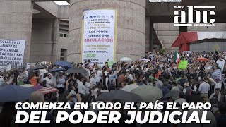 Estalla paro nacional en el Poder Judicial [upl. by Cullin277]