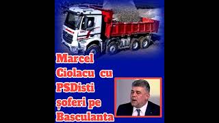 Marcel Ciolacu Șofer pe Basculanta [upl. by Salomon]