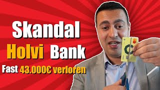 Skandal Deutsche Bank „Holvi“ kündigt Kunden ohne Vorwarnung Fast 43000€ verloren [upl. by Nnairet]