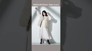 【泉里香×MERCURYDUO】2023年秋冬コーデ写真集 LOOKBOOK shorts [upl. by Anairotciv593]