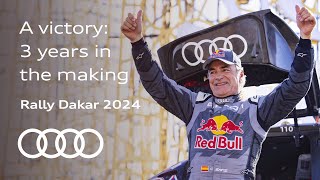 A victory  Audi x Rally Dakar 2024 [upl. by Glorianna]