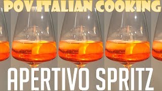 Apertivo Spritz  POV Italian Cooking Episode 111 [upl. by Nohcim]