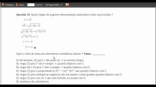 Álgebra Booleana  USP  algebool como caso particular de álgebra  Tr02 Q10 [upl. by Annuahs]