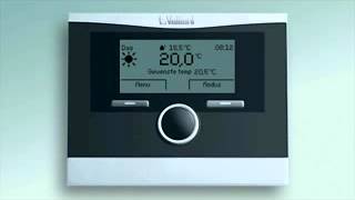 Voorstelling thermostat Vaillant [upl. by Waldack]