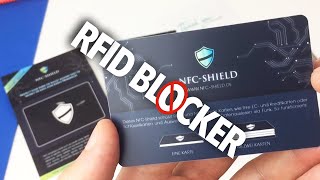 Testing RFID BLOCKING Card  Does it Work [upl. by Raskind]