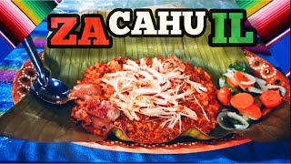 RIQUISIMO ZACAHUIL DE PAPANTLA VERACRUZ GASTRONOMIA TOTONACA [upl. by Shewchuk]