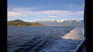 Horseshoe Bay to Sechelt Ferry amp Road Trip [upl. by Lanfri]