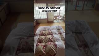 Staying at a traditional Japanese Ryokan [upl. by Elephus]