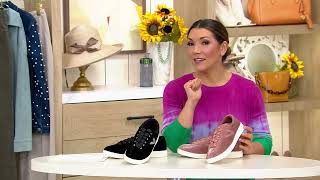 Tretorn LaceUp Sneakers  Nylite Plus Velvet on QVC [upl. by Enoch746]