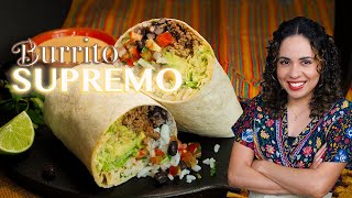 How to make a BURRITO SUPREMO  Easy BURRITO Bowl  Villa Cocina [upl. by Lebezej886]