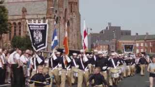 Orange Order The 12th 2013 Belfast the disgraceful actions of the psni [upl. by Omsare813]