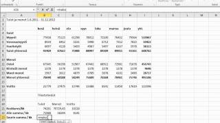 Excel  Tulot ja menot [upl. by Ferrick]