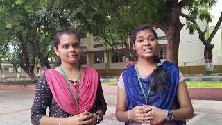 Students review about Internship  Sabitha  Rithika  V S B ENGINEERING COLLEGE  VSBECIT [upl. by Natalina]