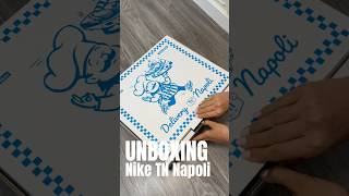 Unboxing nike TN napoli 💙 unboxing nike sneakers [upl. by Kilah]