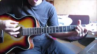 Dust Tremonti cover acoustic guitar [upl. by Ahsieym]