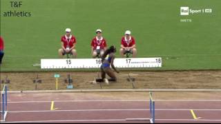 Caterine IBARGUEN 1478  Rome Diamond League 2016 [upl. by Htebazileyram706]