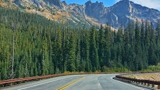 Cascade Loop Scenic Highway  Best Washington Road Trip [upl. by Ahsoj634]