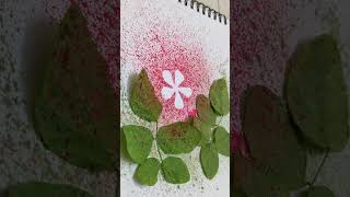 Spray Painting with Toothbrush 🖌️ painting spray art [upl. by Adnocahs]