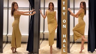 Dress to Impress In Store Try On Haul of Elegant Dresses [upl. by Ainafets]