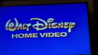 Walt Disney Home Video Logo 1991 [upl. by Nnyla]