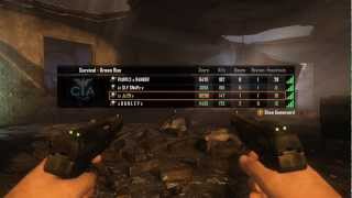 Black Ops 2 Zombies Town Survival Gameplay HDHigh Round2014  2 hours  4 Players [upl. by Dickey204]