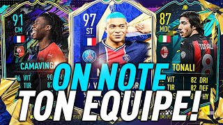 ON NOTE TON ÉQUIPE FUT 💯 SPÉCIALE FUTURE STARS FIFA 21 Ultimate Team 14 [upl. by Aspa]