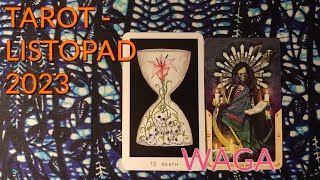 Tarot  WAGA  czytanie na listopad 2023 [upl. by Gilead39]