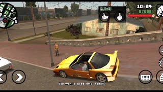 طريقة تركيب الفتيات في السيارة في gta san andreas gtasanandreas gtasanandreasandroidggtaonline [upl. by Theressa787]