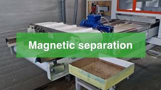 Overbelt magnetic separator [upl. by Lipp]